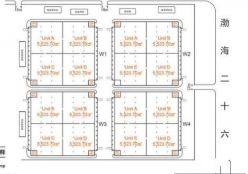 【招租】滨海新区宇培物流园5500平米仓库出
